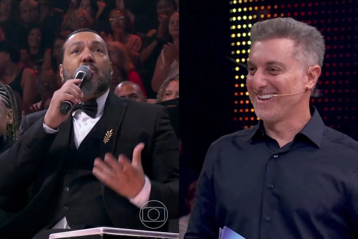 Video — Apos ser provocado por Luciano Huck Belo quebra
