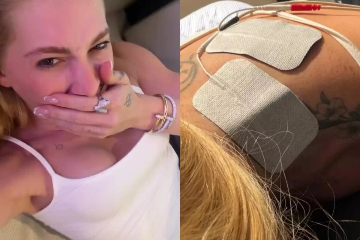 Virginia Fonseca acorda toda travada apos noite na casa de