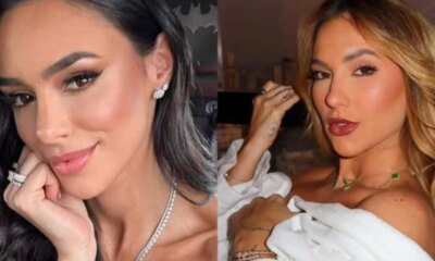 Virginia Fonseca e Bruna Biancardi frequentam mesmo restaurante em Paris