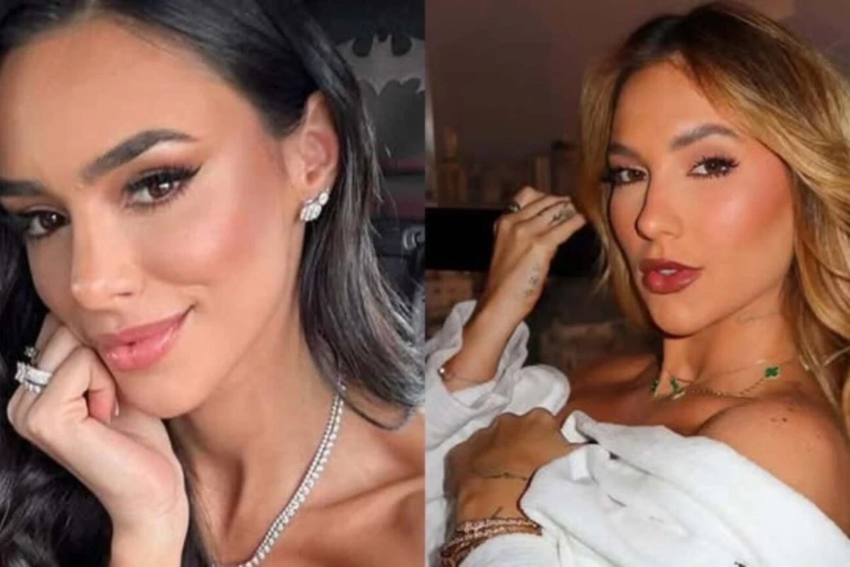 Virginia Fonseca e Bruna Biancardi frequentam mesmo restaurante em Paris