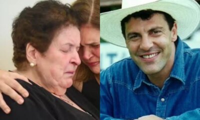 Viuva do ator Gerson Brenner desabafa seu sofrimento durante velorio