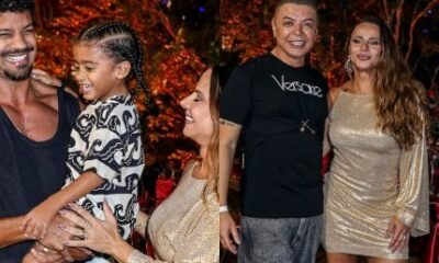 Viviane Araujo comemora aniversario de 51 anos com familiares e