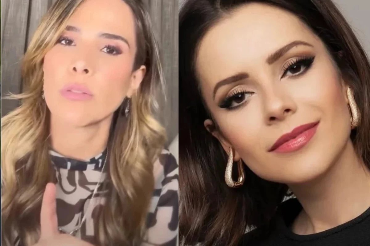 Wanessa Camargo fala na lata sobre rivalidade com Sandy e