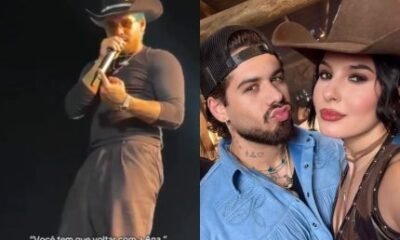 Ze Felipe admite que ainda sofre por Ana Castela e