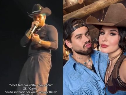 Ze Felipe admite que ainda sofre por Ana Castela e