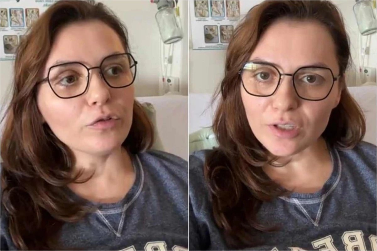 ‘O corpo nao responde Monica Iozzi e internada apos reacao