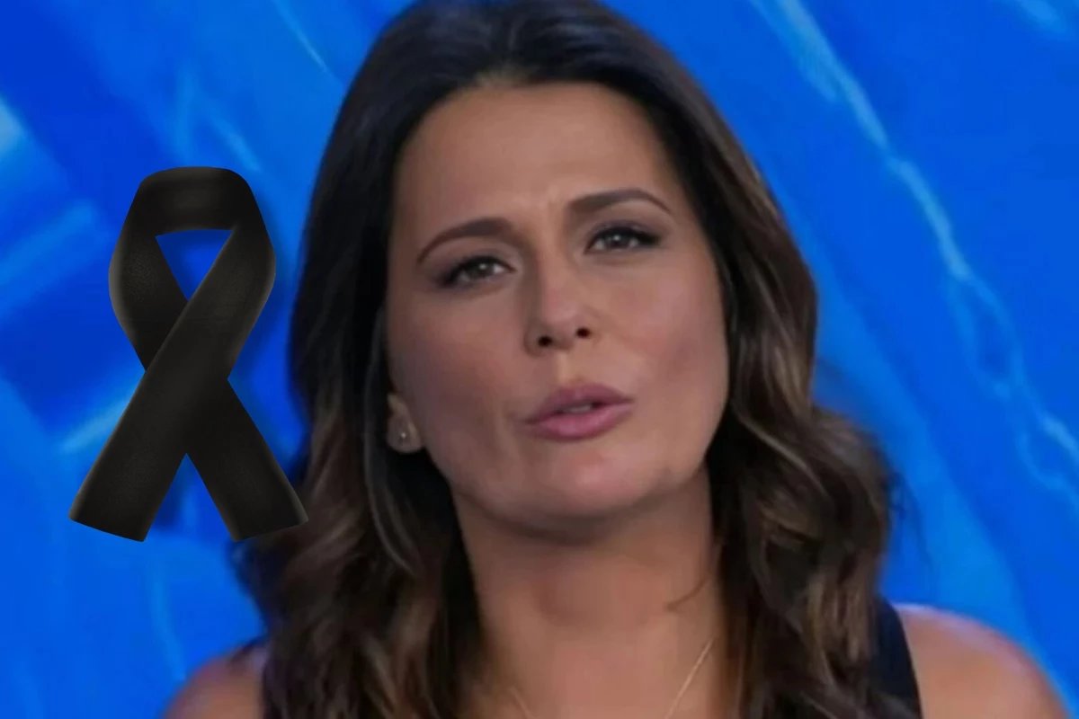 Adriana Araujo lamenta ao vivo morte de colega da Band