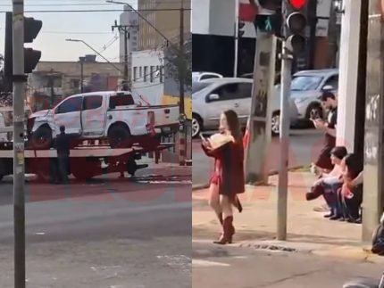 Amigos de Ana Castela sofrem acidente de carro em Londrina