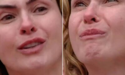 Ana Paula Renault vai aos prantos com atitude de Xuxa