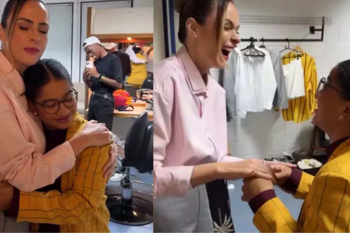Ana Paula e Milena causam nos bastidores da Globo e