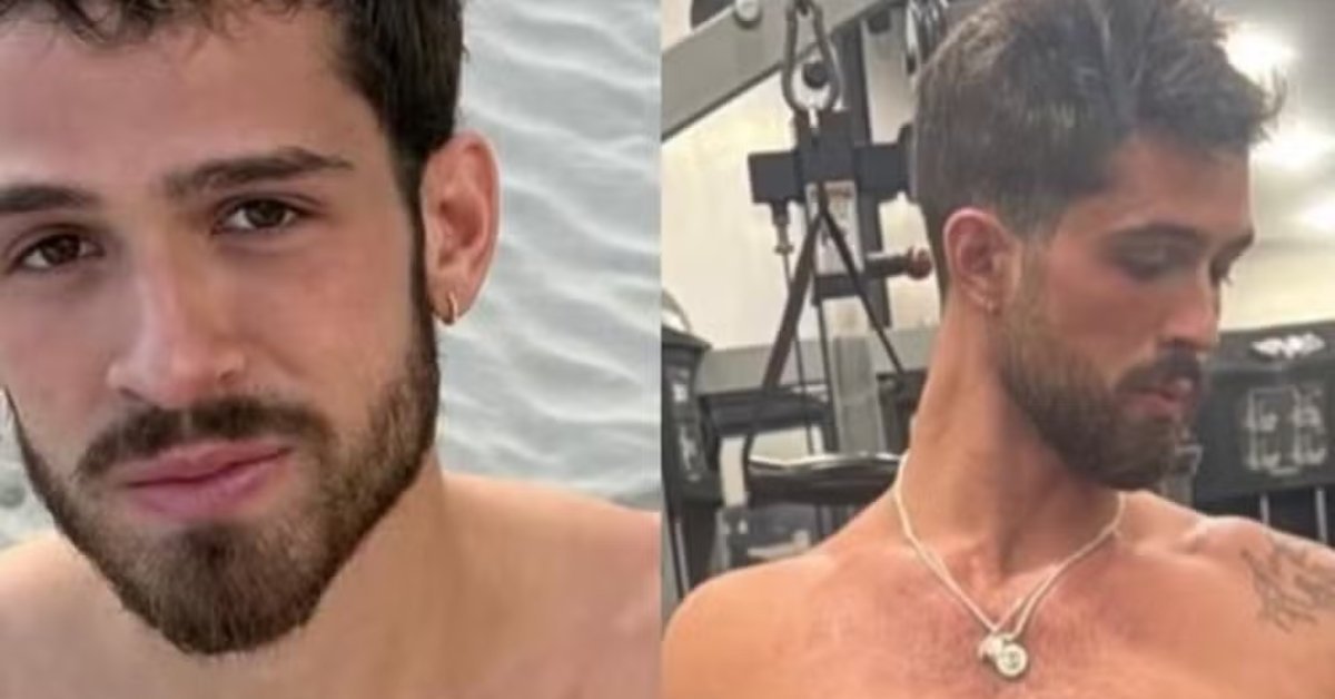 Antes e depois de Joao Guilherme mostra transformacao fisica Firme