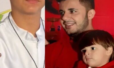 Apos 10 anos da morte do pai filho de Cristiano