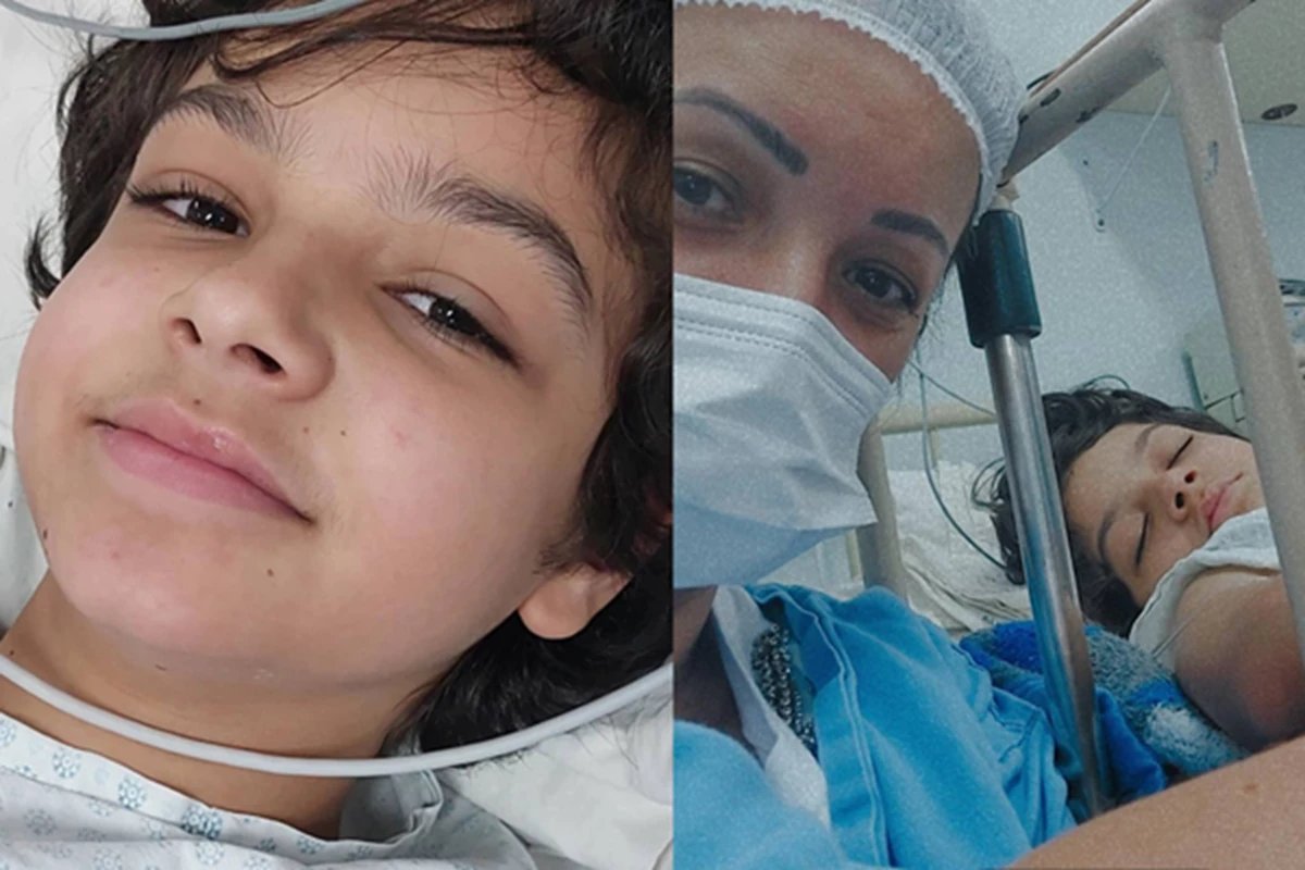 Apos 4 anos e multiplas cirurgias ex ator mirim da Globo