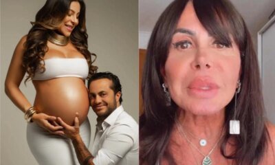 Apos dura perda Gretchen desabafa sobre o nascimento do neto