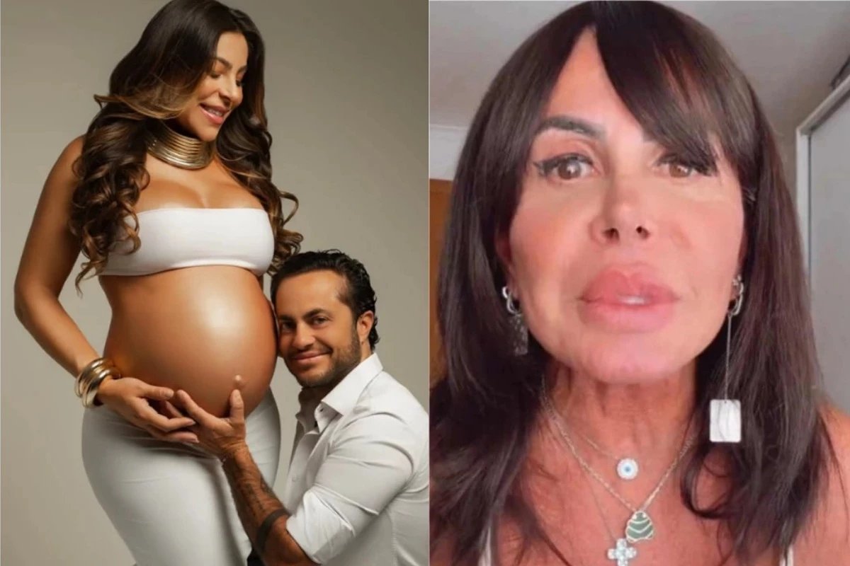 Apos dura perda Gretchen desabafa sobre o nascimento do neto