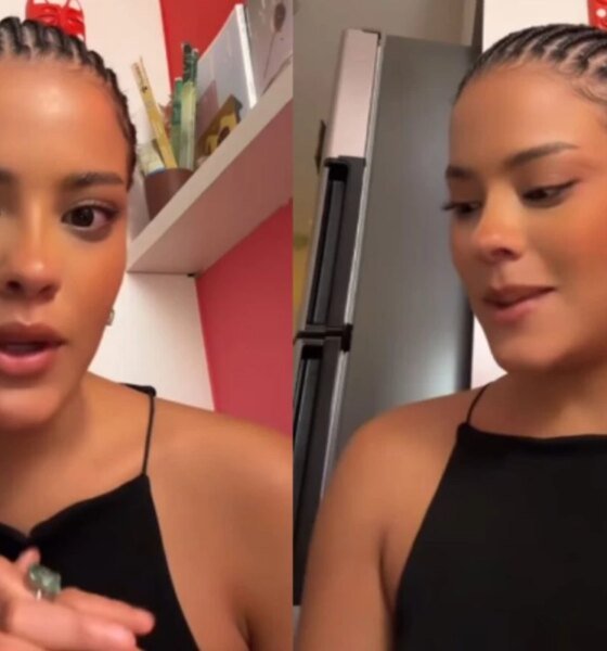 Bella Campos expoe atitude de ator da Globo e quebra