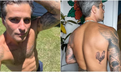 Bruno Gagliasso abre album de Pascoa e revela tatuagem.webp