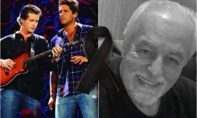 Chega triste noticia da morte de Ronald pai da dupla