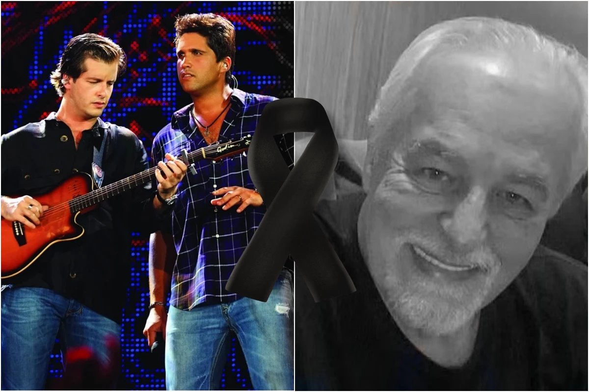 Chega triste noticia da morte de Ronald pai da dupla