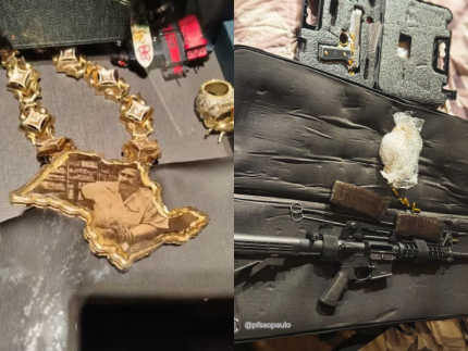 Colar com foto de Pablo Escobar o que foi aprendido