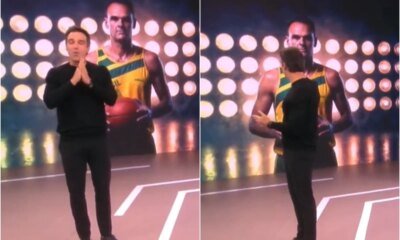 Com microfone ainda ligado foi possivel ouvir o que fez