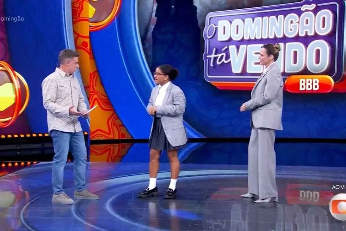 Comentario de Luciano Huck no Domingao tira irma de Milena