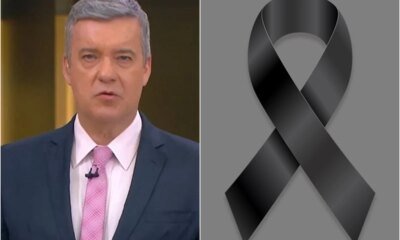 Coube a Roberto Kovalick dar a noticia mais triste do