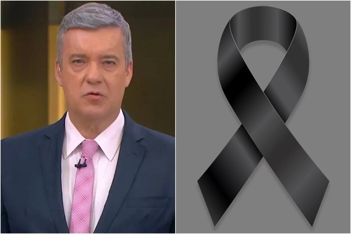 Coube a Roberto Kovalick dar a noticia mais triste do