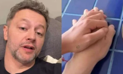 Discreto ex de Sandy causa alvoroco ao gravar video.webp