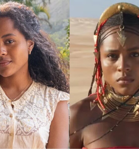 Duda Santos a Alika da novela A Nobreza do Amor