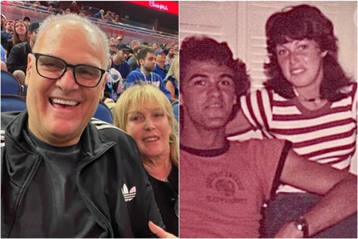 Esposa de Oscar Schmidt nao soltou a mao do marido