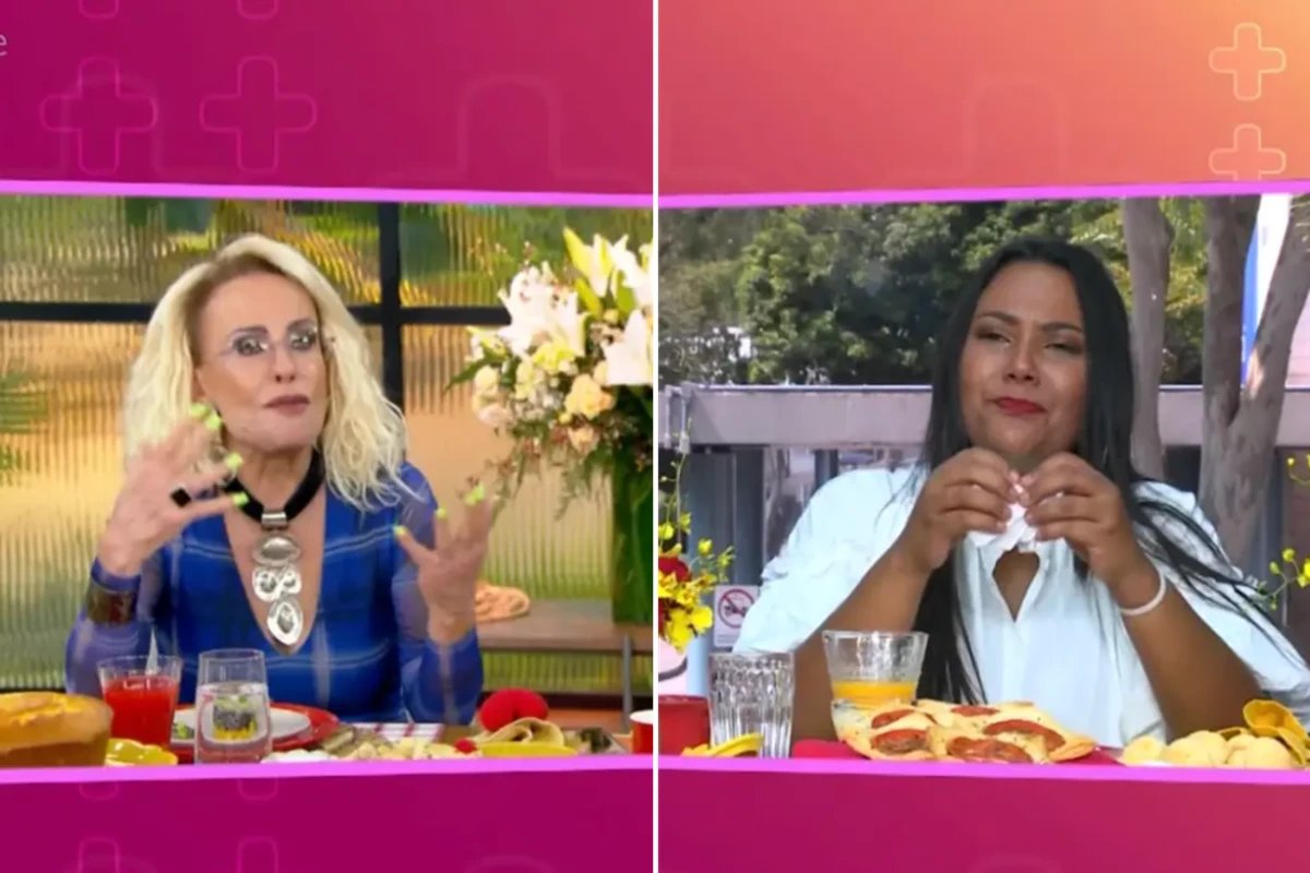 Essa foi a resposta imediata de Ana Maria ao recado