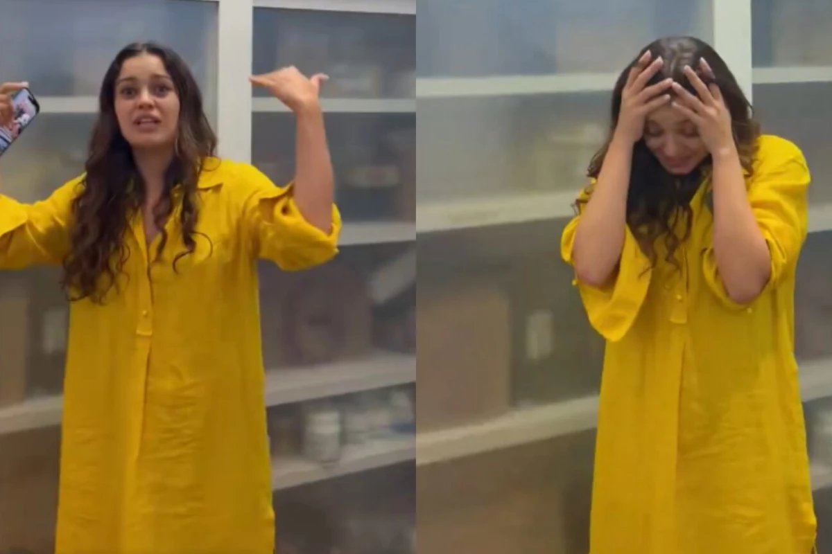 Esta foi a reacao de Sophie Charlotte ao ganhar festa
