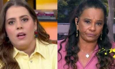 Esta foi a reacao de Tati Machado ao ouvir o