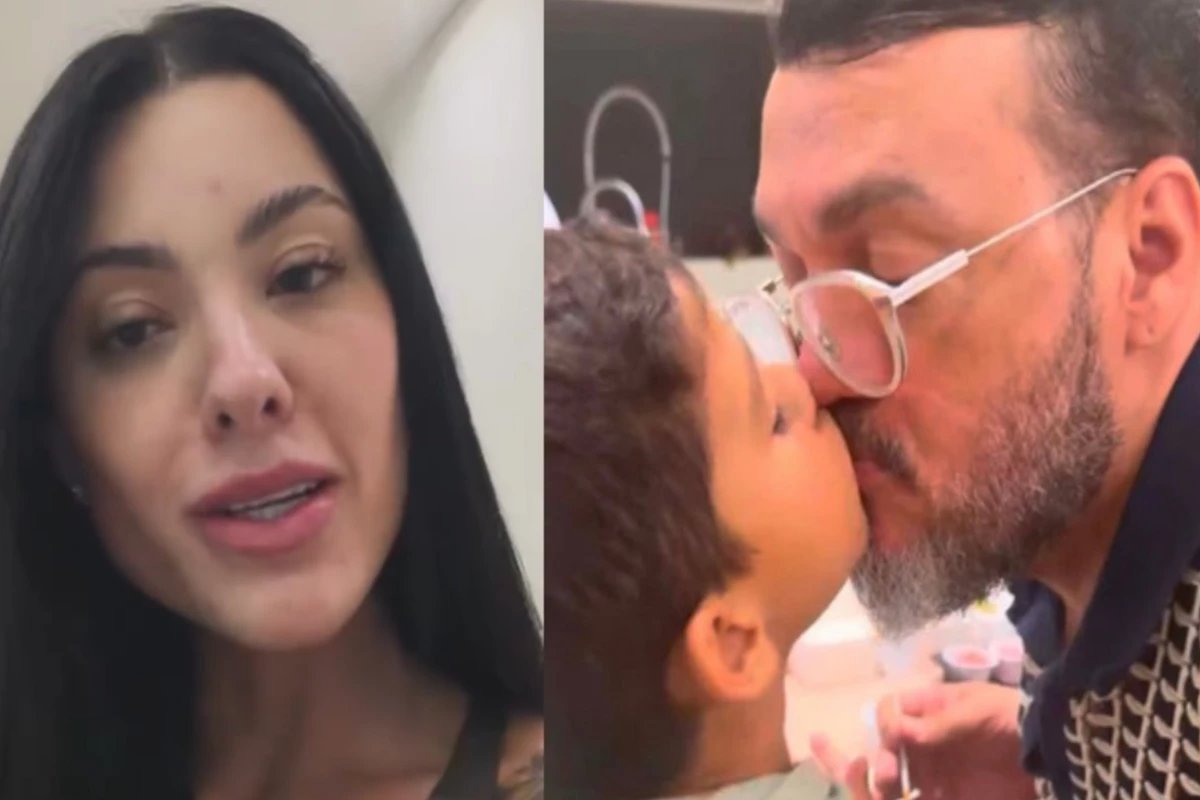 Ex de Rayane nao faz rodeios apos ver o filho