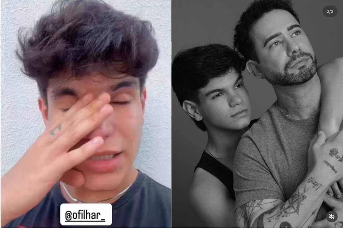 Ex marido de Carlos Filhar se pronuncia apos confirmacao do falecimento