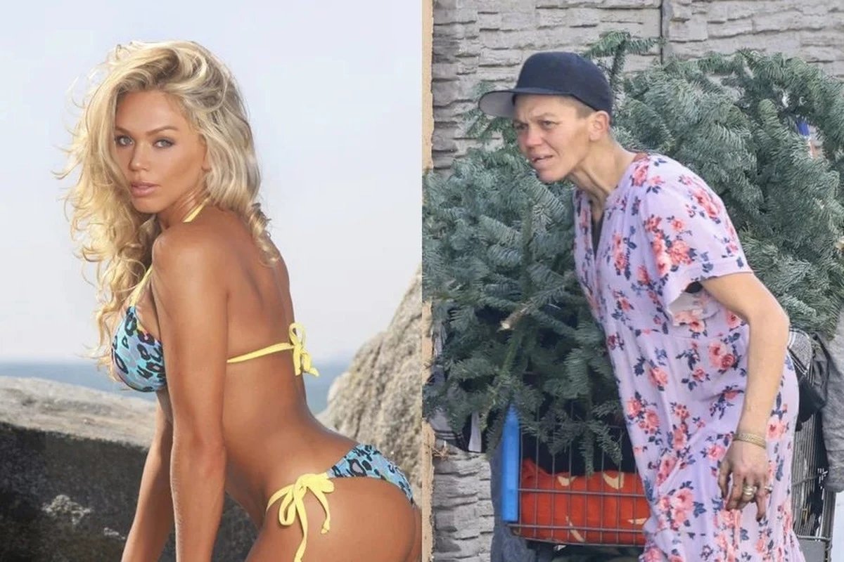 Ex modelo comove ao surgir revirando lixo recusa ajuda e diz