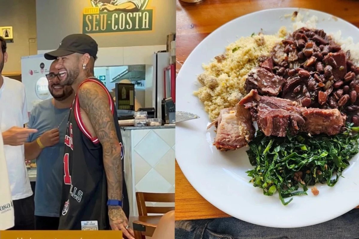 Feijoada de Neymar abala Santos atacante falta treino e clube