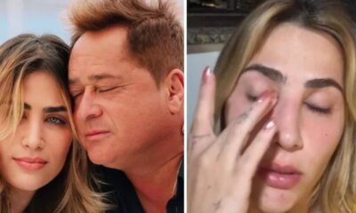 Filha de Leonardo chora ao trazer a tona o que