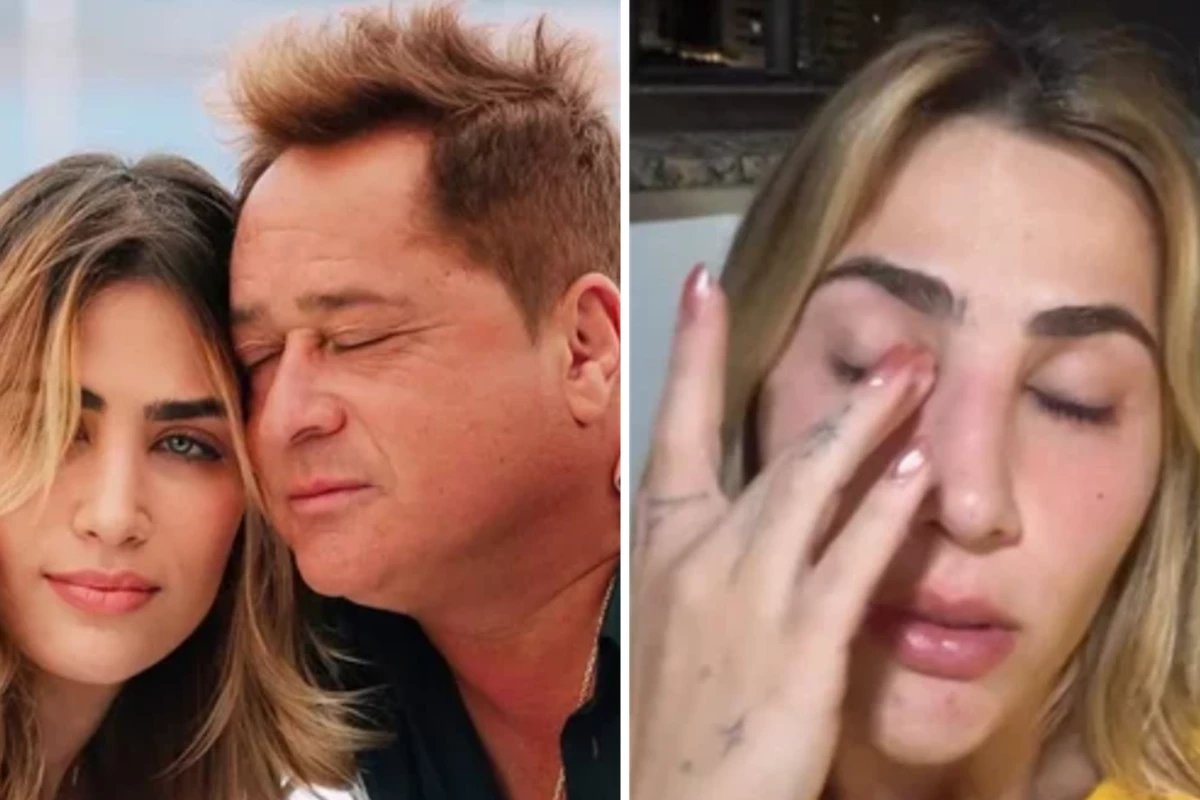 Filha de Leonardo chora ao trazer a tona o que