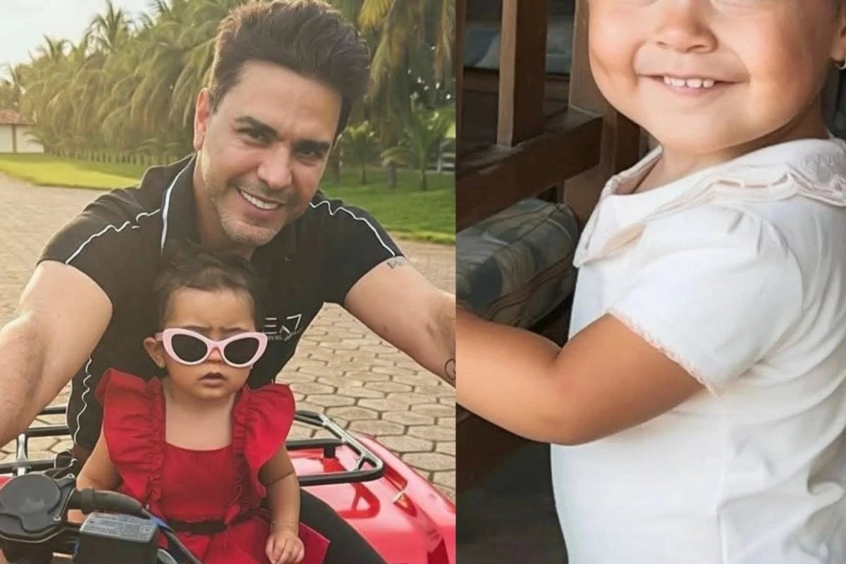 Filha de Zeze di Camargo explode fofurometro ao surgir com