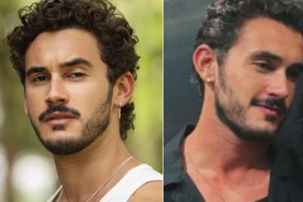 Filipe Braganca e colega da novela Coracao Acelerado surgem juntos