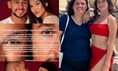 Fim Luiz Mesquita e Duda Wendling anunciam termino em meio