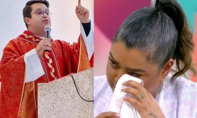 Fim da disputa Padre que ofendeu Preta Gil cede a