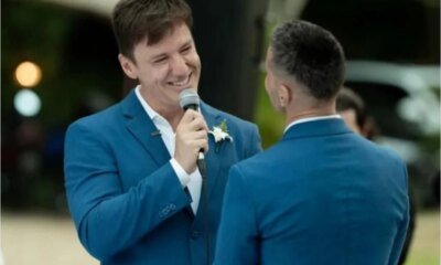 Fotos ex namorado de Preta Gil se casa com o diretor