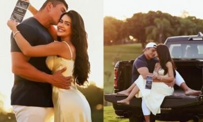 Franciny Ehlke anuncia primeira gravidez com marido bilionario