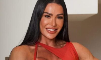 Gracyanne Barbosa descreve como sensacao do primeiro beijo com Gabriel