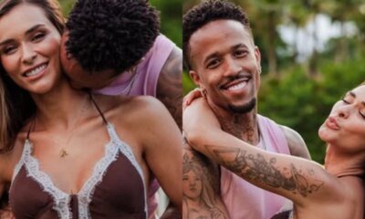 Gravida Taina Militao planeja descobrir sexo do bebe ao lado