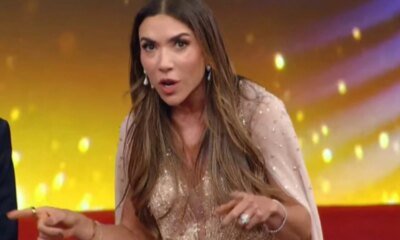 Hugo Gloss confronta Patricia Abravanel no palco do Trofeu Imprensa