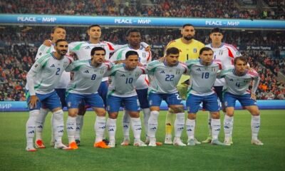 Italia fica fora da Copa do Mundo pela terceira vez